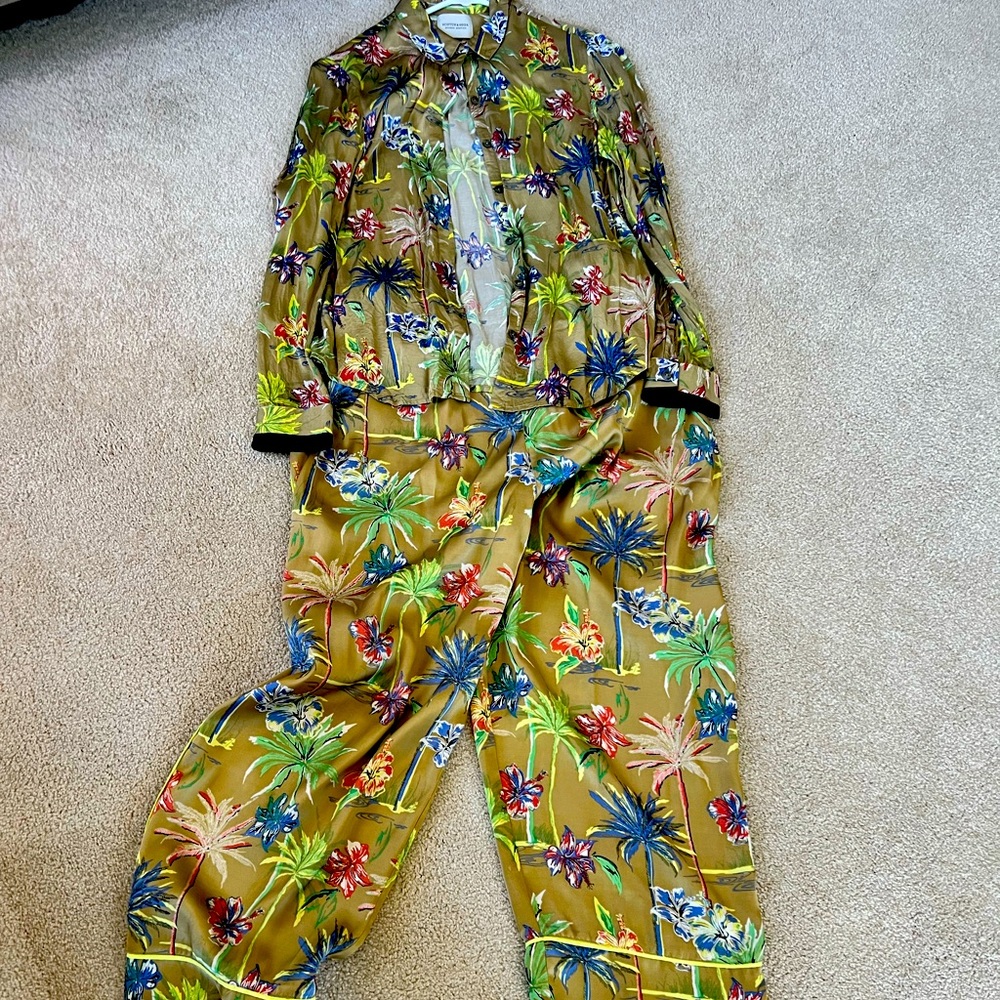 Scotch and Soda PJ palms suit